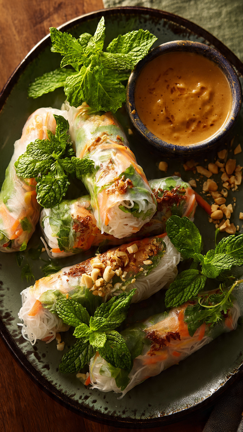 Fresh Vietnamese Spring Rolls