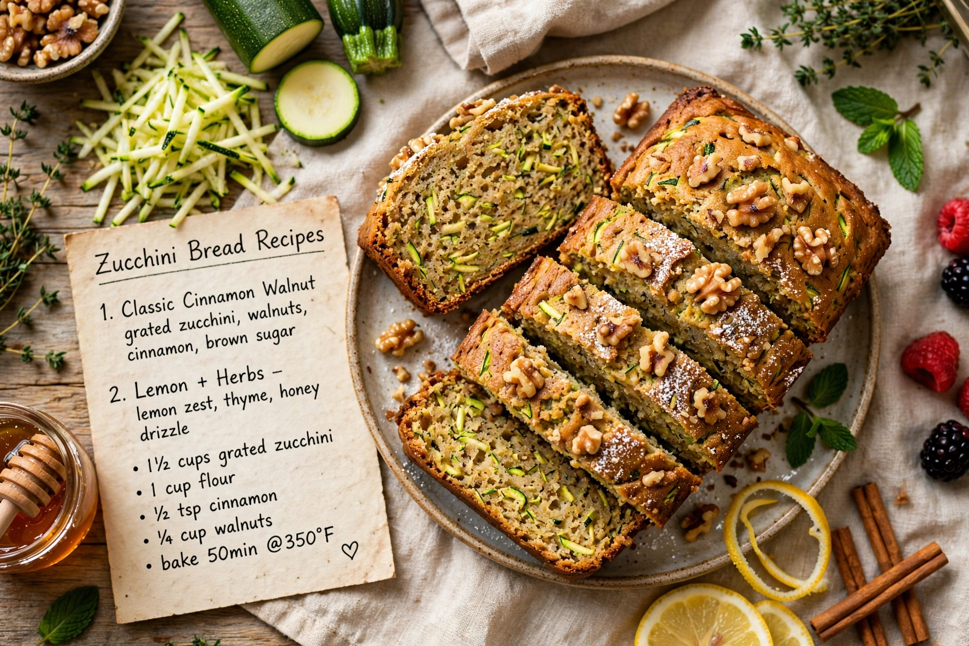 The Best Zucchini Bread Ever